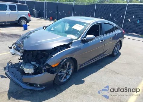 2020 Honda Civic Ex from USA, damaged, VIN 19XFC1F30LE001573